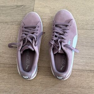 Puma Women's Sneakers - Lavender and White